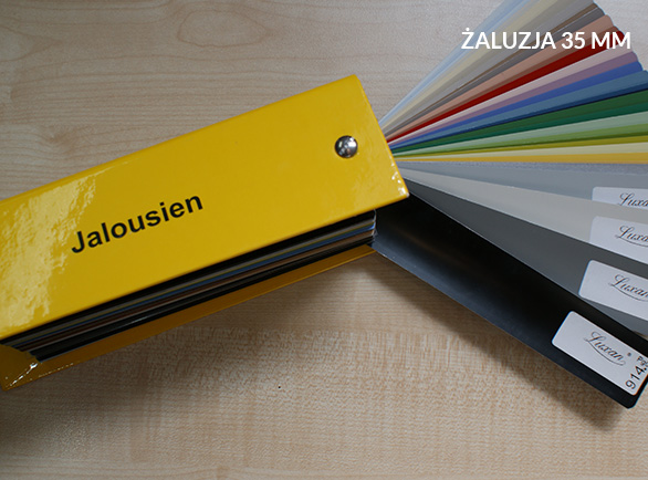 Wzorniki żaluzji aluminiowych